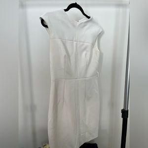 White Office Work Dress